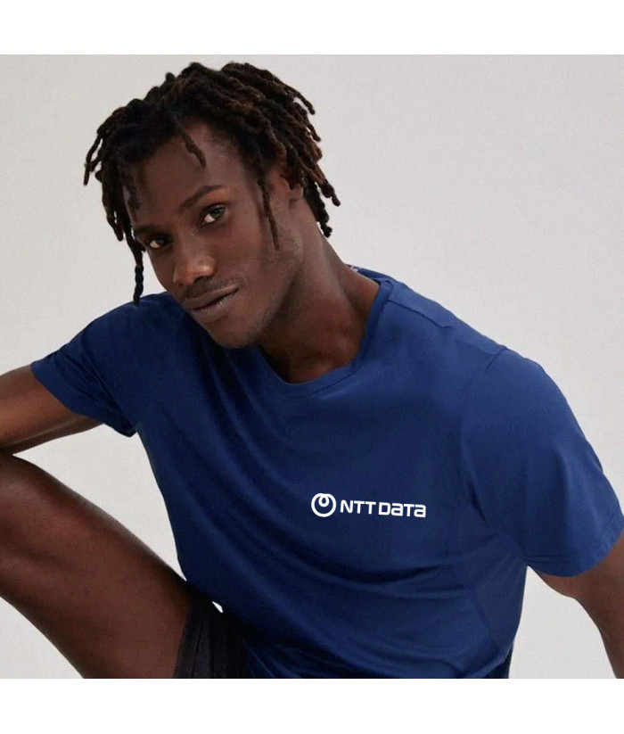 Camiseta dry fit azul hot sale